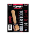 Dynamat Hardwood Roller Tool packaging with wooden roller and black background
