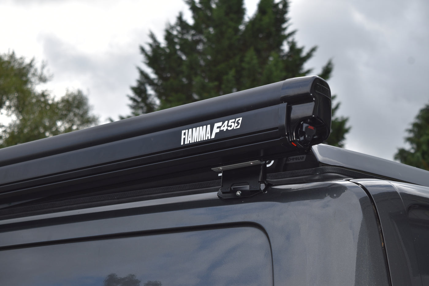 Ford Transit Custom with Fiamma awning fitted