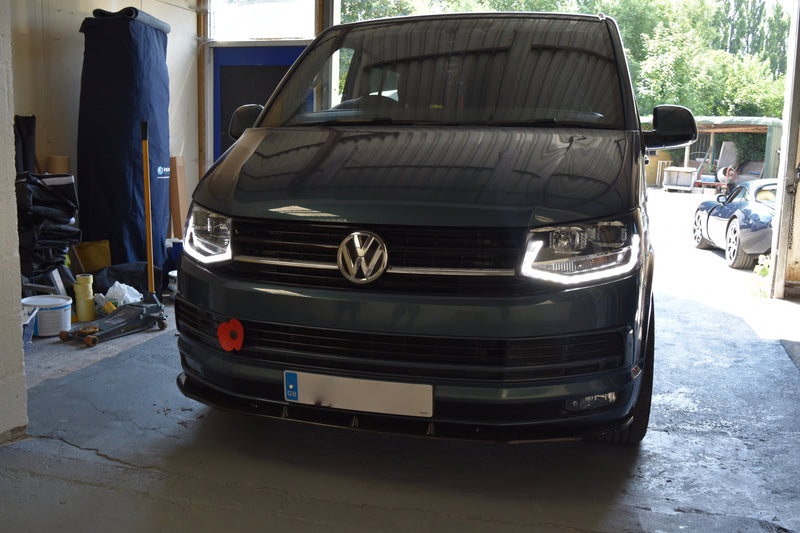T6 Transporter with upgraded LED headlights fitted