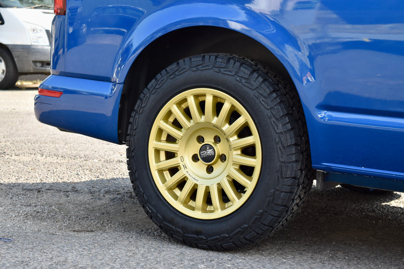 VW Transporter gold Rally Raid wheels 