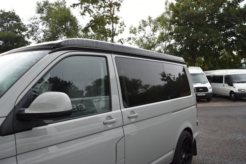 VW Transporter with awning rail fitted 
